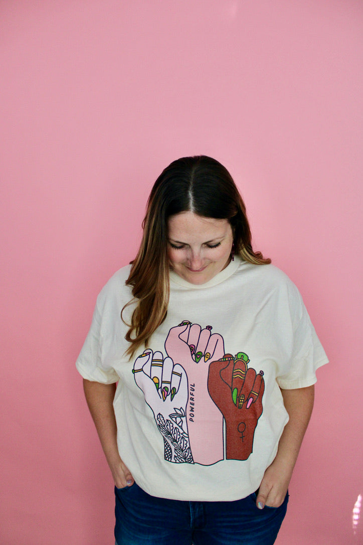 We Rise Together Tee: Bella + Canvas