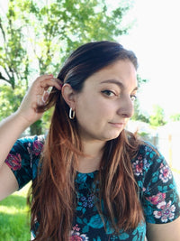 Thumbnail for Classic + Classy Large Huggie Hoops