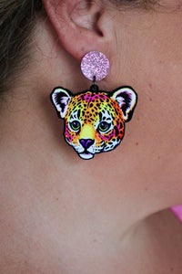 Thumbnail for Lisa Frank Fan Girl Dangles *HYPOALLERGENIC*