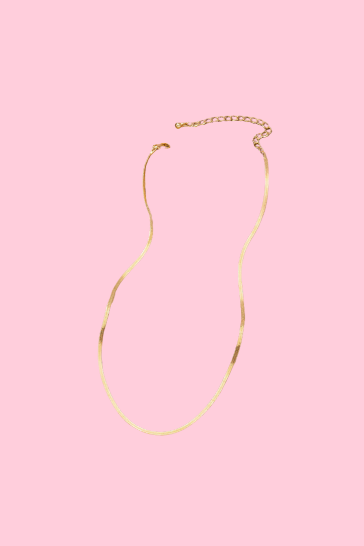 She's A Staple Gold Necklace *GOLD FILLED*