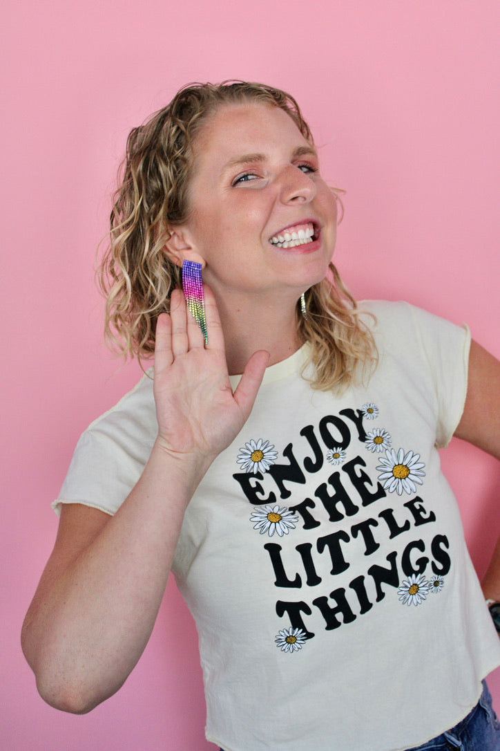 Rainbow Gem Dangles *discounted*