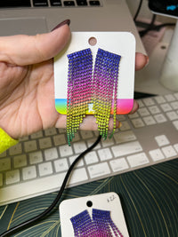 Thumbnail for Rainbow Gem Dangles *discounted*