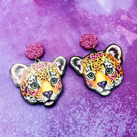 Thumbnail for Lisa Frank Fan Girl Dangles *HYPOALLERGENIC*