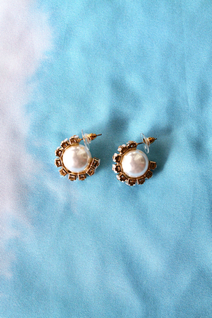 Pearls Are a Girl's Best Friend Studs