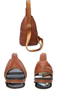 Thumbnail for Down To Earth Crossbody Bag *VEGAN LEATHER*