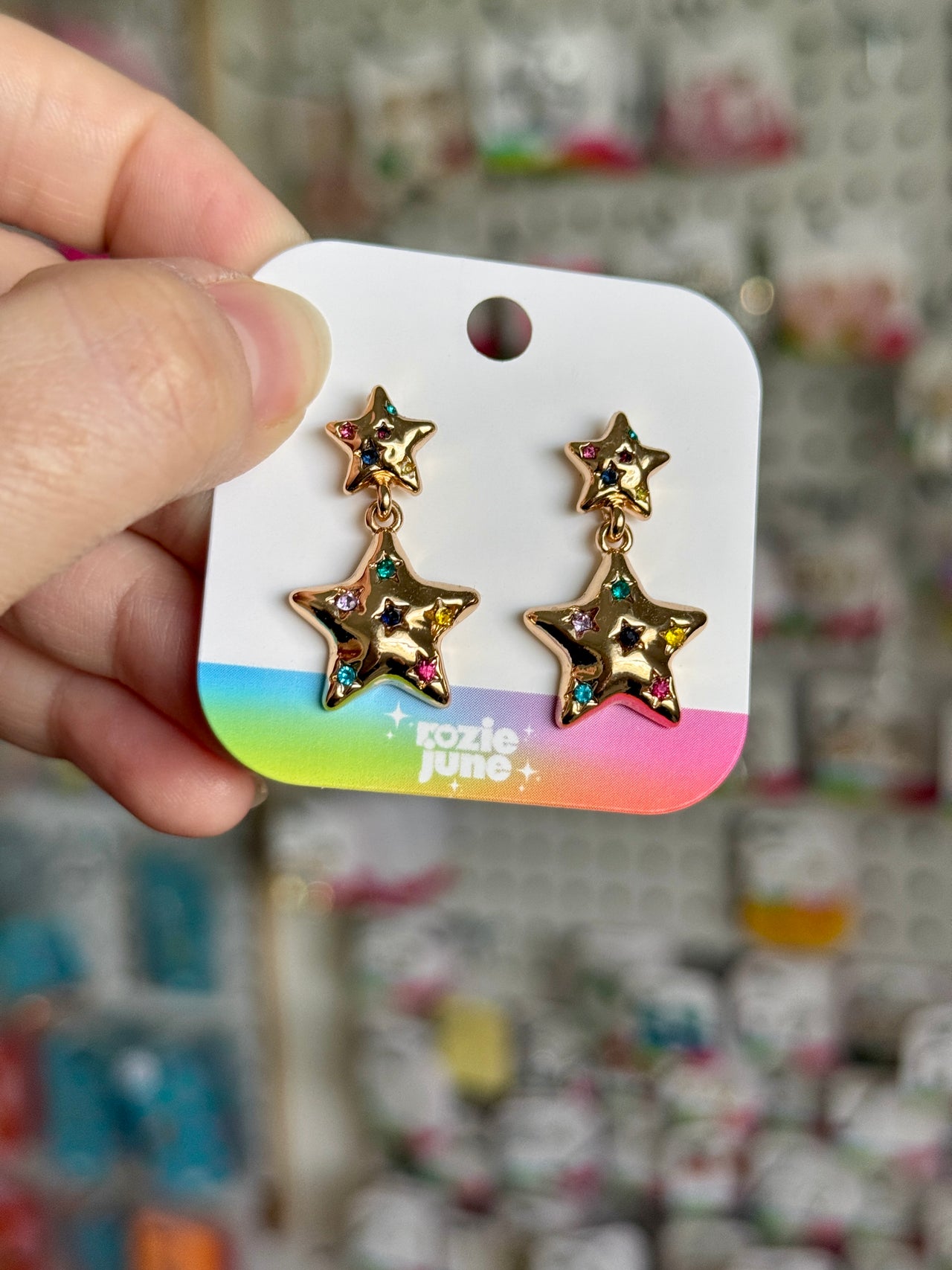 Cheers to the New Year Statement Studs