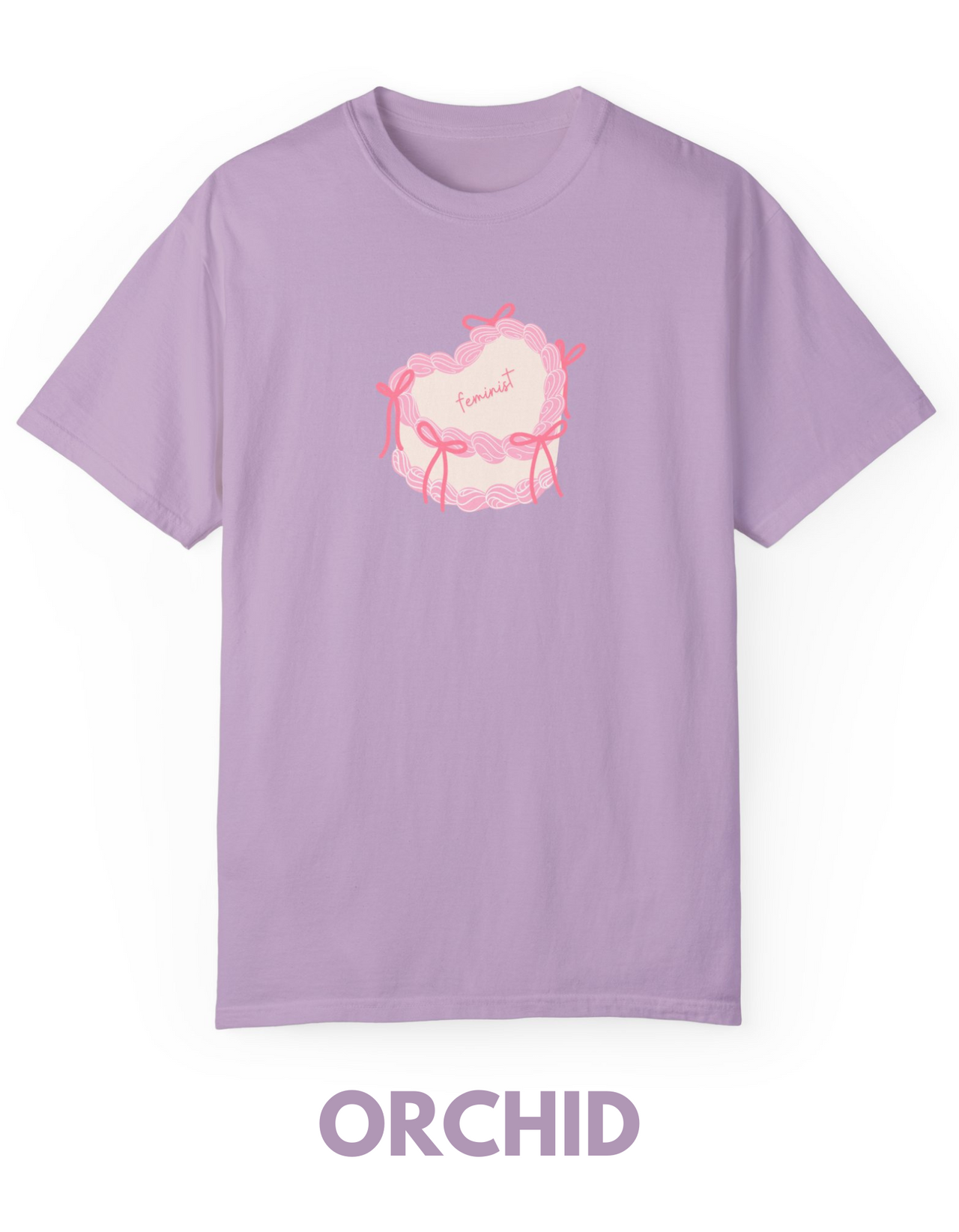 Vintage Cake Feminist T-shirt (PG Version)