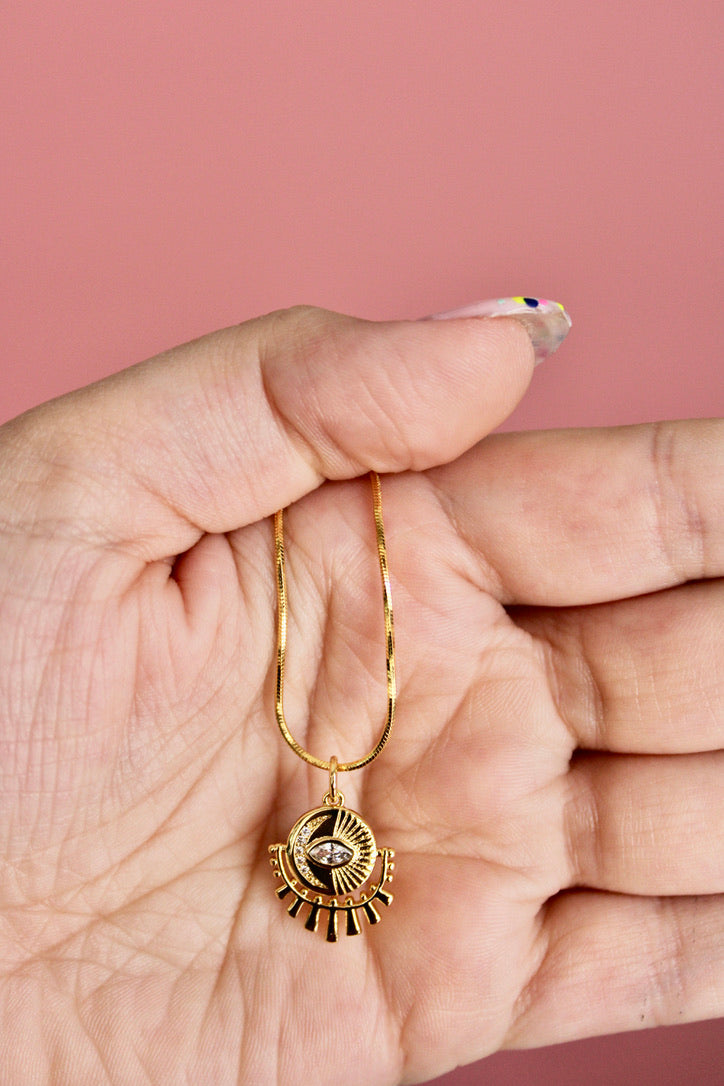 The Third Eye Necklace *GOLD FILLED*