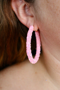 Thumbnail for Dream Big, Sparkle Bright Hoops