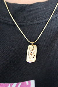 Thumbnail for Ready To Rock Necklace *GOLD DIPPED*