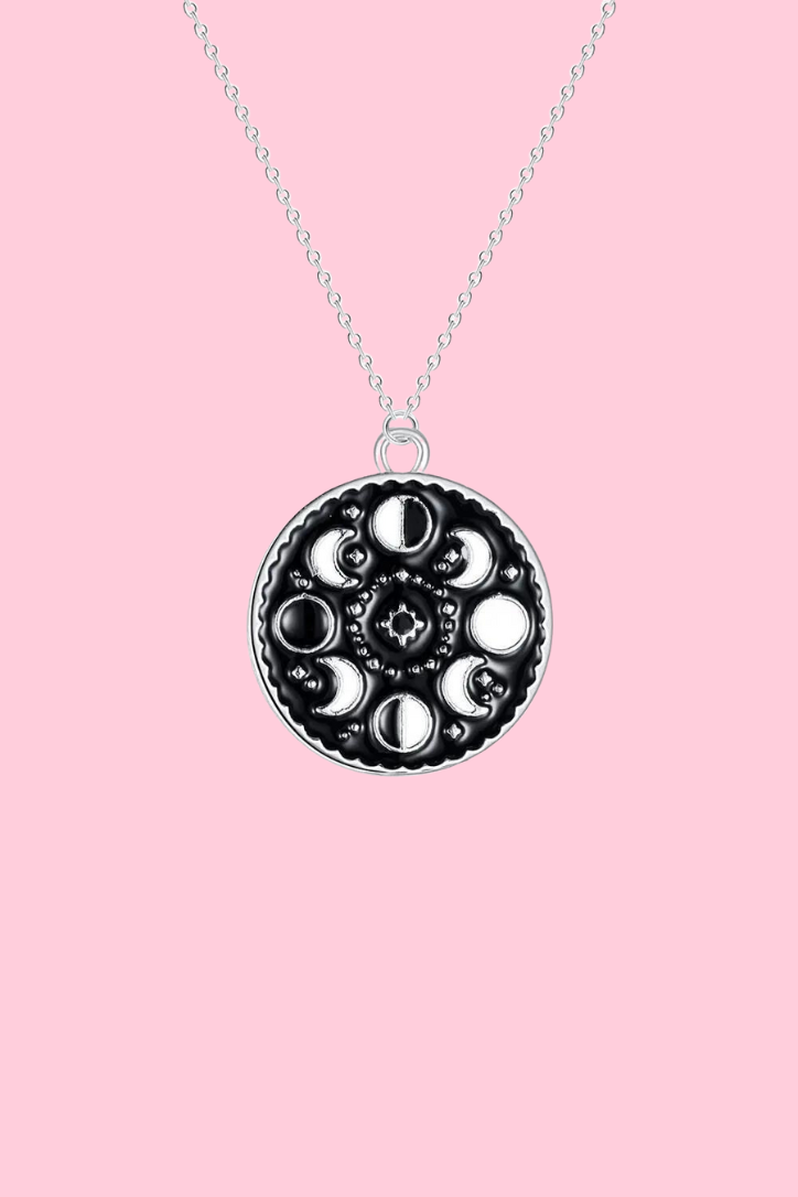 Phases Of The Moon Necklace