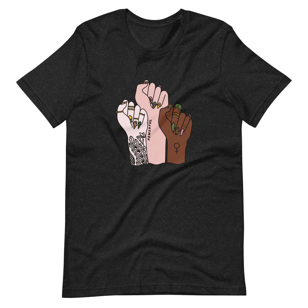 We Rise Together Tee: Bella + Canvas