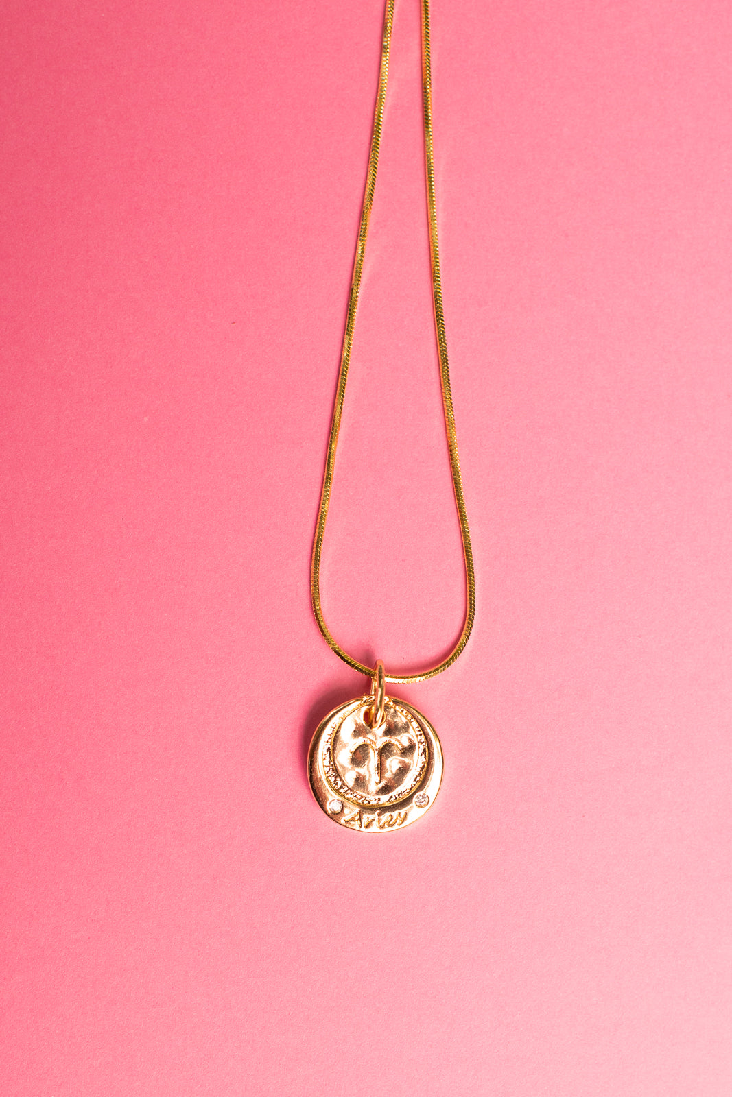 Zodiac Coin Necklace *GOLD FILLED*