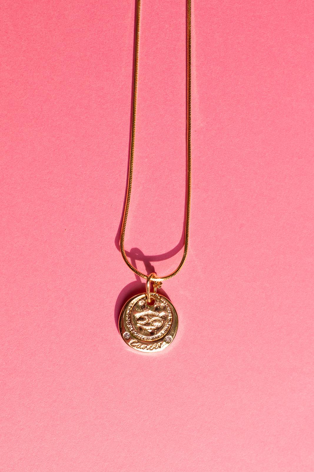 Zodiac Coin Necklace *GOLD FILLED*