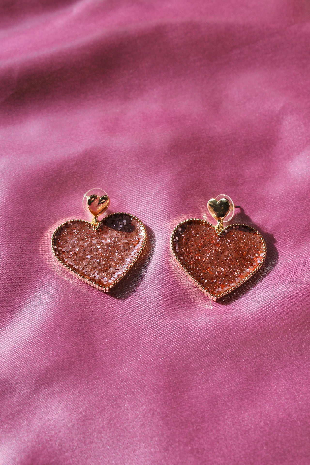 Heart of Glitter Dangles