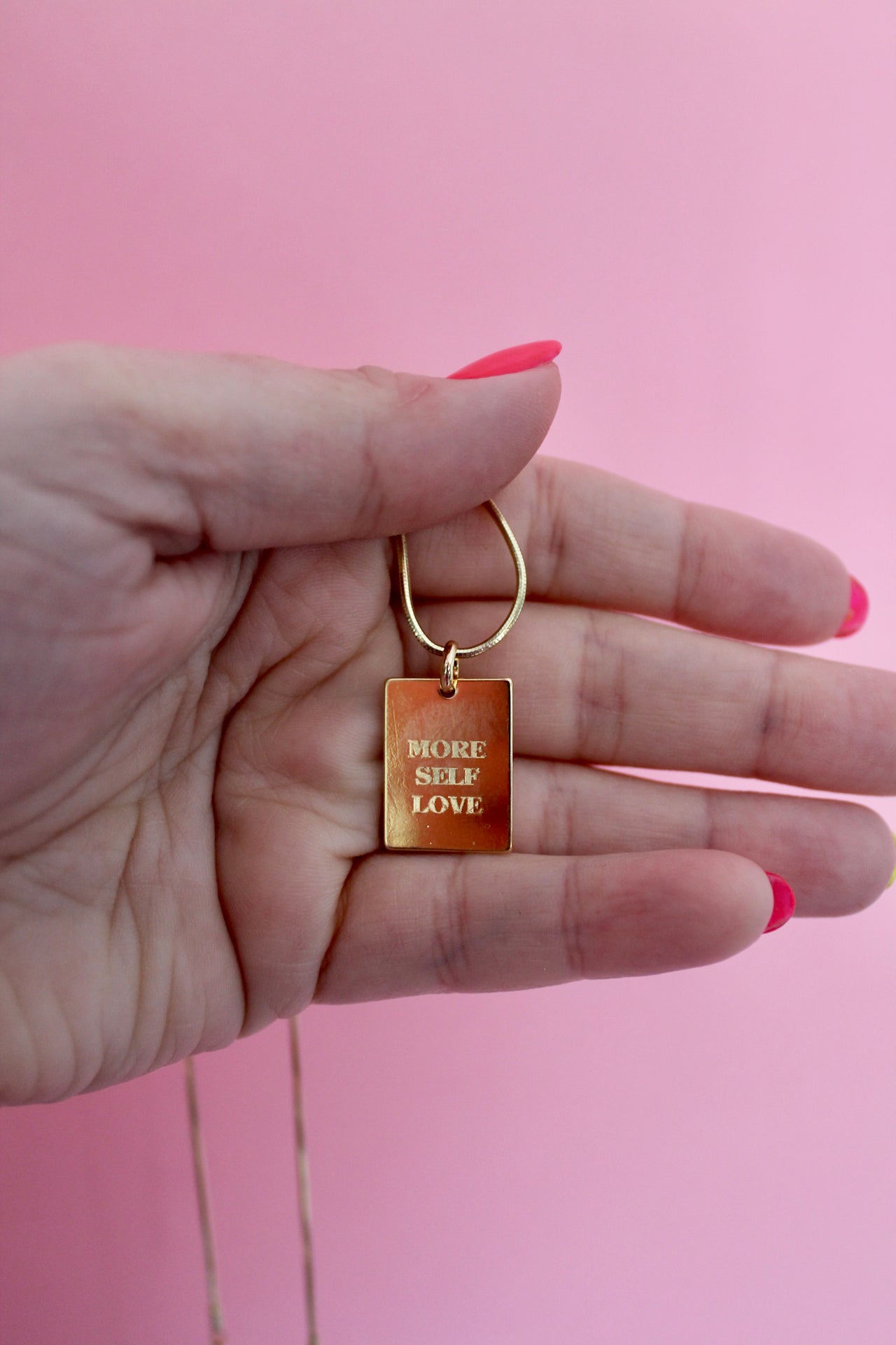 More Self Love Necklace *GOLD FILLED*