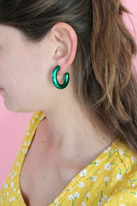 Thumbnail for Shimmer + Shine Metallic Hoops
