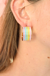 Thumbnail for Over The Pastel Rainbow Hoops