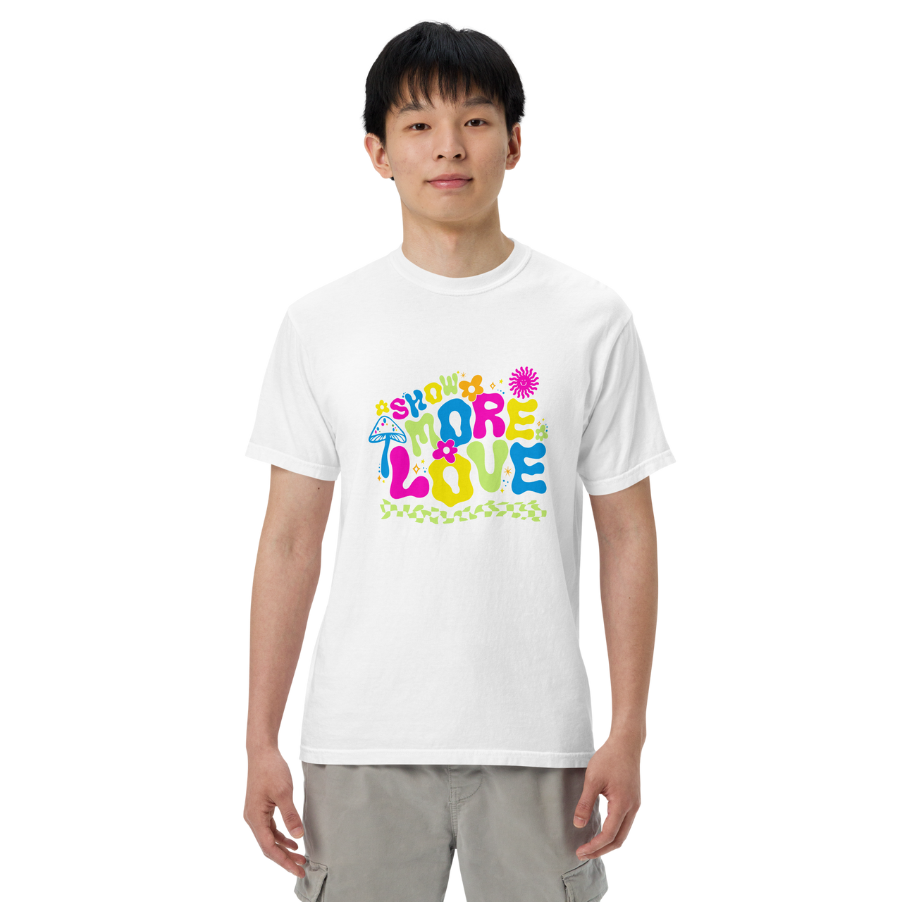 Show More Love Color Tee - Comfort Colors