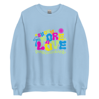 Thumbnail for Show More Love Color Crewneck Sweatshirt