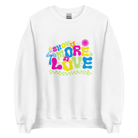 Thumbnail for Show More Love Color Crewneck Sweatshirt
