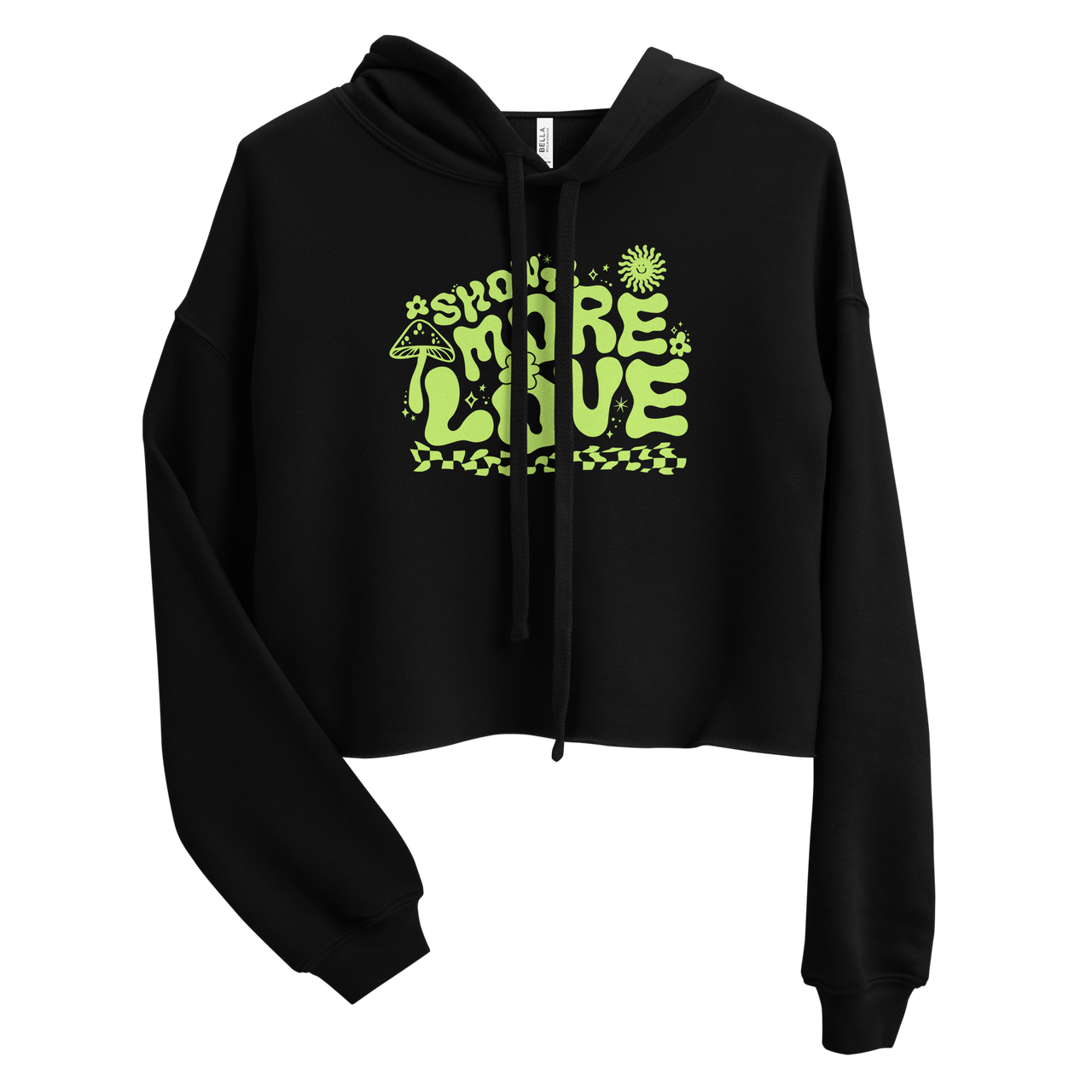 Show More Love Cropped Hoodie