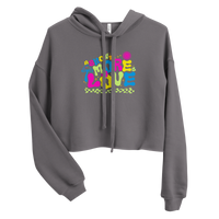 Thumbnail for Show More Love Color Cropped Hoodie
