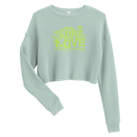Thumbnail for Show More Love Cropped Crewneck